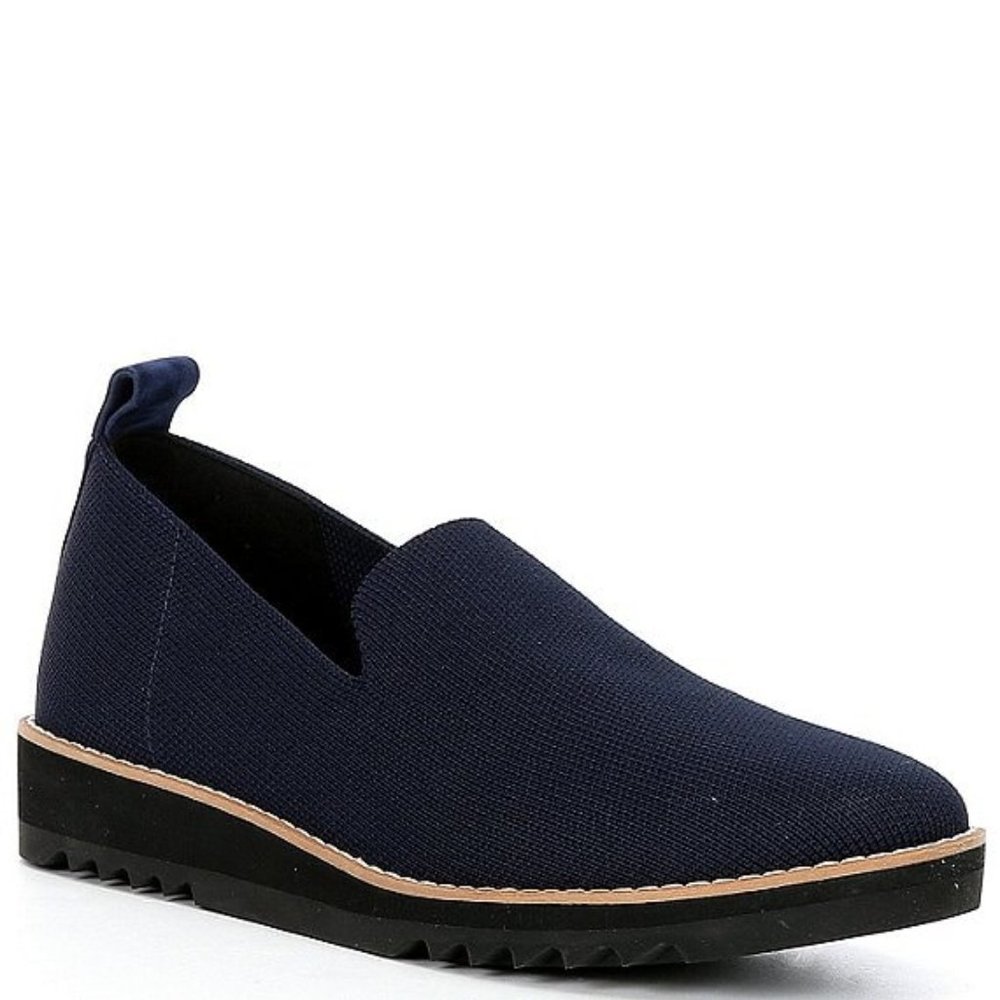 Eileen Fisher Navy Blue Flats